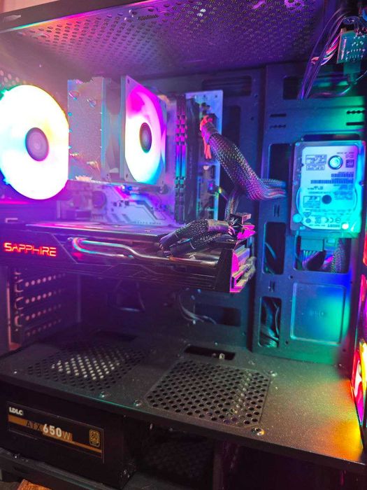 Ігровий ПК 6 ядер:Ryzen 5 2600/16Gb DDR4/RX 5600XT/SSD M2 512 + HDD500