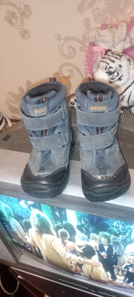 Зимние Ecco ботинки 24 р