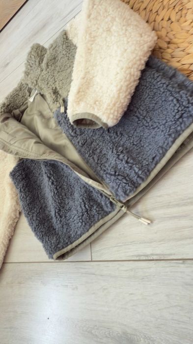 Курточки taddy зелені від h&m ріст від 110 до 140 см