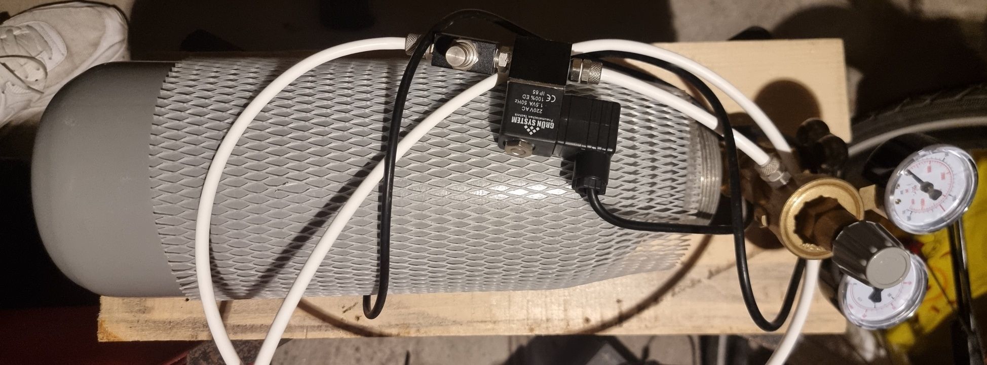Butla co2 z reduktorem do akwarium