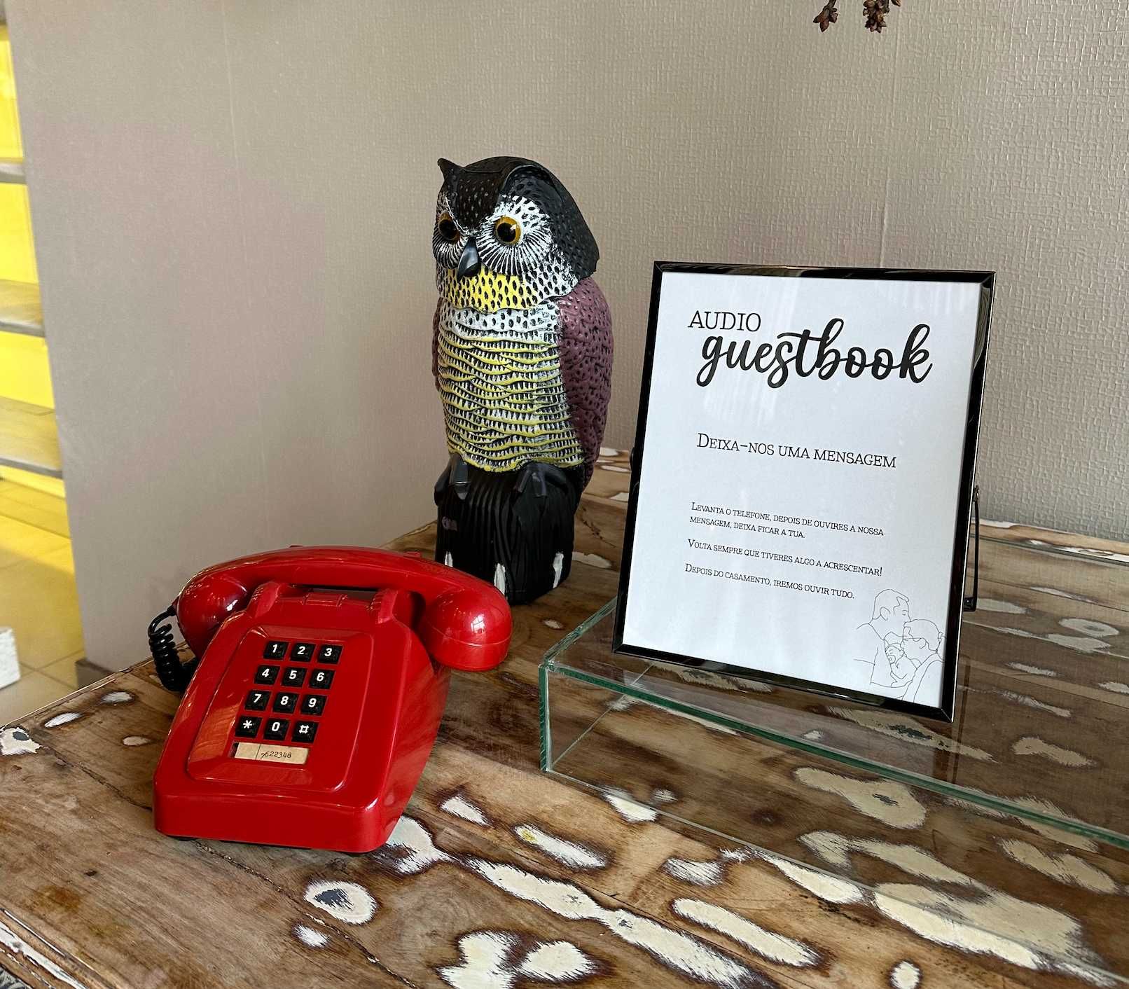 Audio Guestbook para o seu casamento