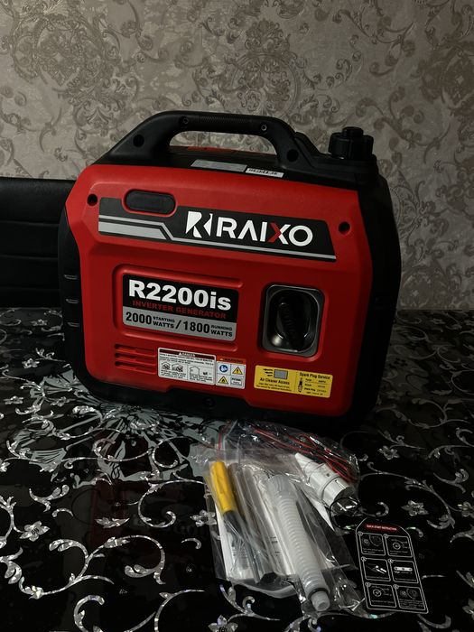 Генератор бензиновый Raixo R2200IS 2 кВт(инвенторний) медная обмотка!