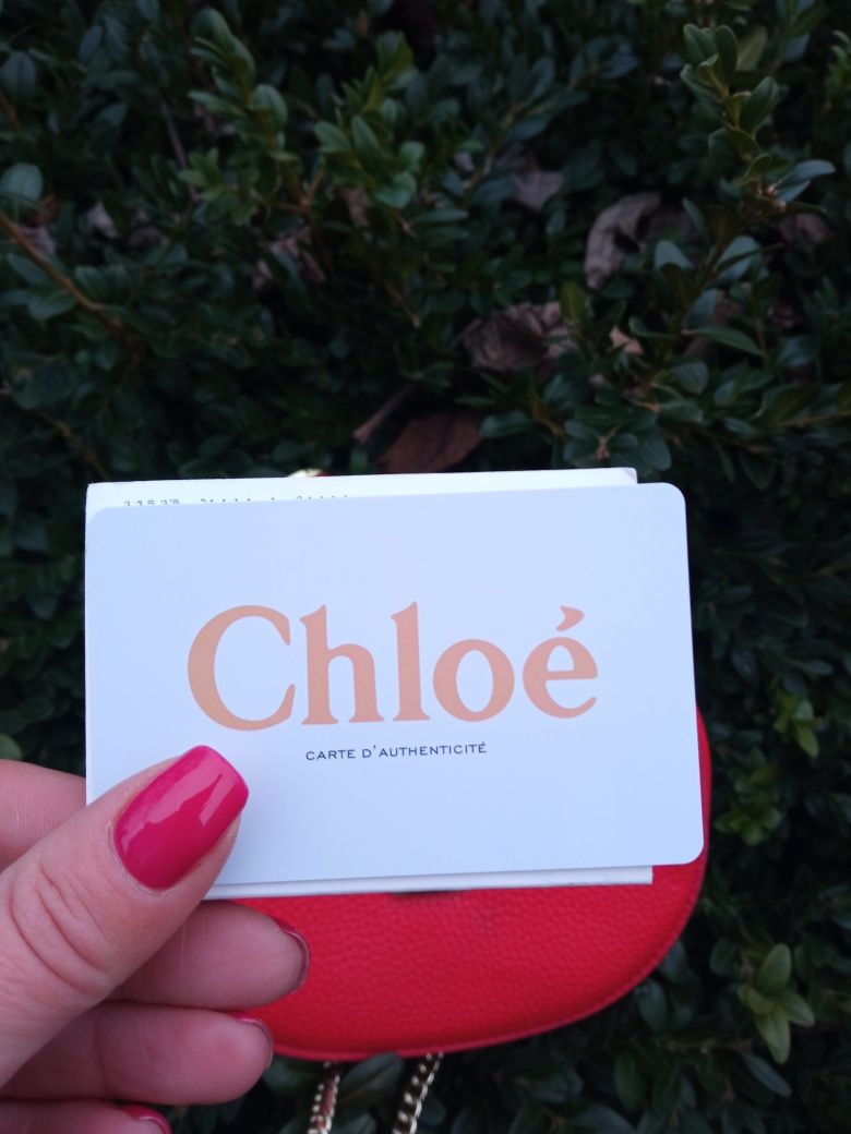 Продам сумку от известного бренда Chloe drew с документами и картой