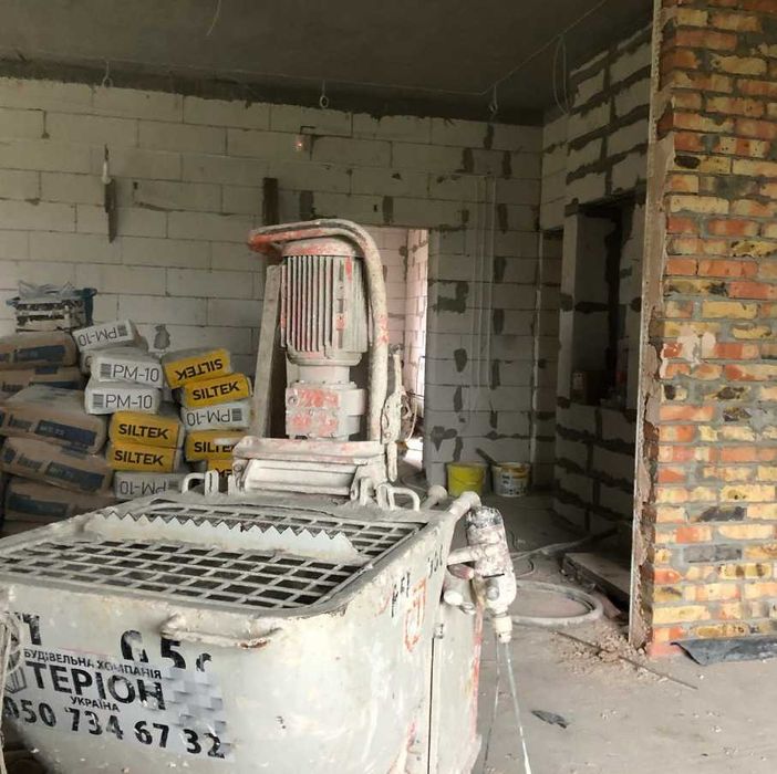 Штукатурка Стен Штукатурные работы, мокрая Стяжка Гипсовая штукатурка