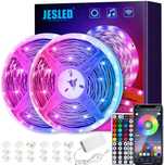 Fita LED RGB 5, 10 e 15 metros WiFi compatível com Alexa/Google Assist