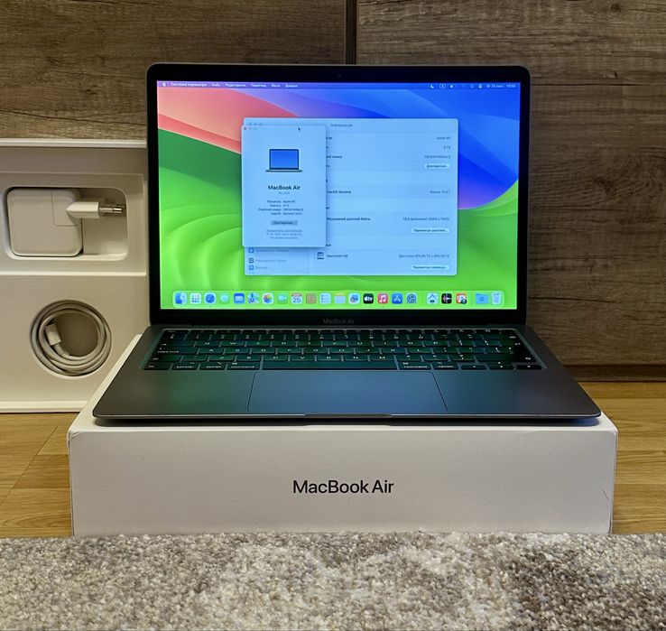 Macbook Air M1 8/512GB/ Space Grey (відмінний стан)