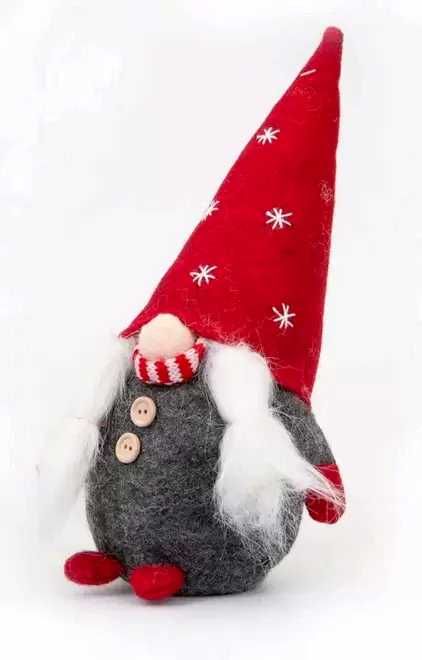 KRASNAL ŚWIĄTECZNY ozdoba świąteczna 30cm do domu wnętrza na prezent