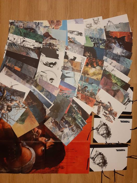 Thorgal komplet grafik - pierwsze edycja hachette