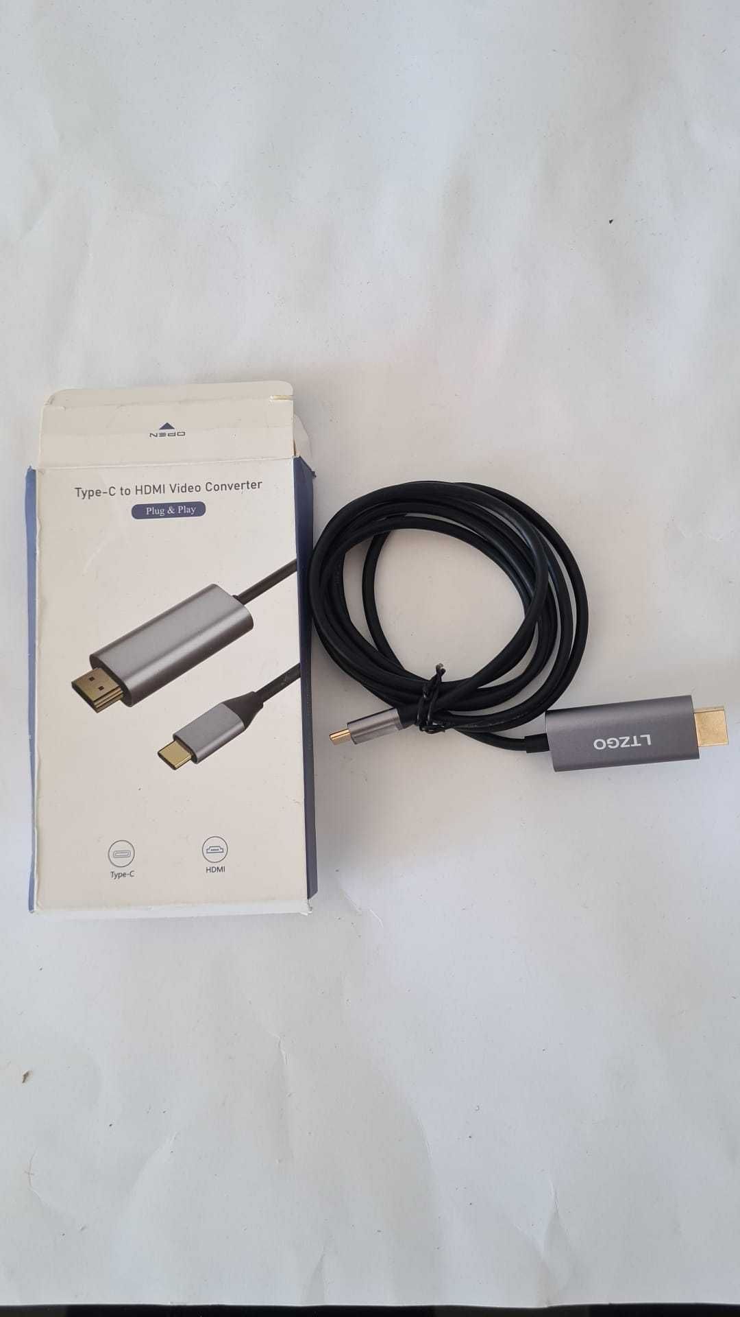 Kabel Video converter USB C do HDMI 1,8m SPL137