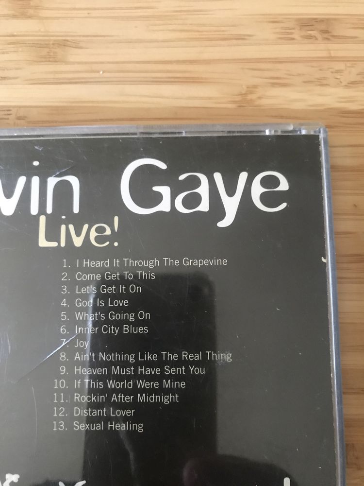 Cd Marvin Gaye live