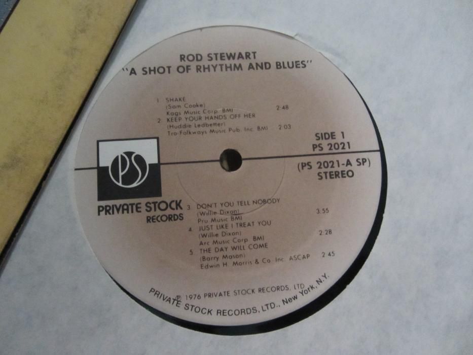 Виниловая пластинка Rod Stewart ‎– A Shot Of Rhythm And Blues