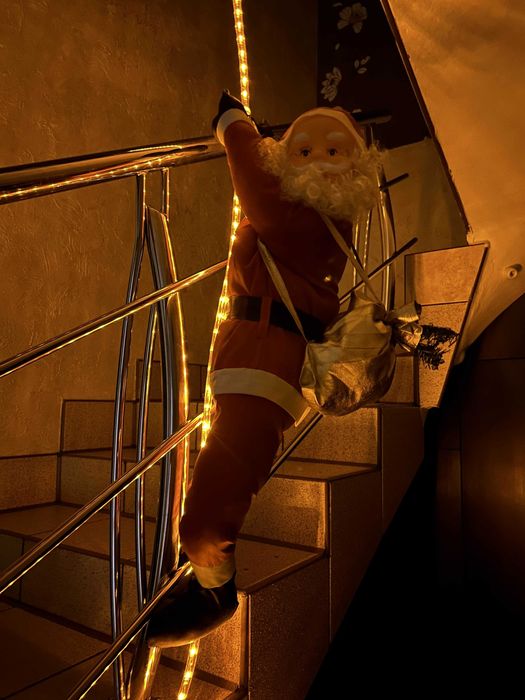 Wiszący Mikołaj - ozdoba świąteczna