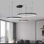 Lampa sufitowa dekoracyjna MODERN LED 272W RING w zestawie z pilotem 3