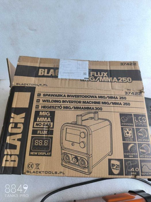 Spawarka inwertorowa BLACK Tools MIG/MMA 250