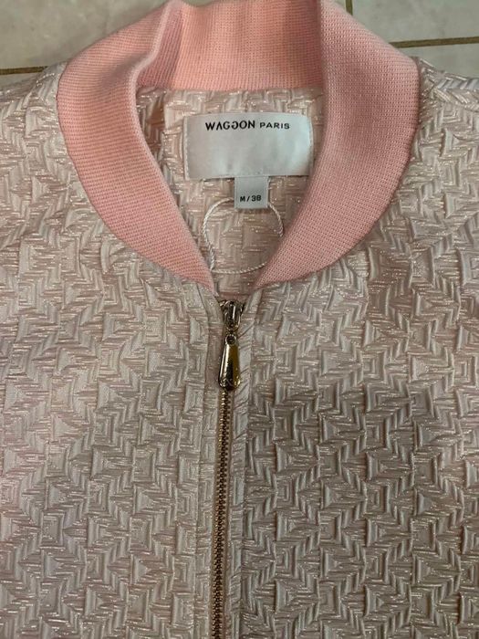 Джинсы джинсовка бомбер wagon Desigual