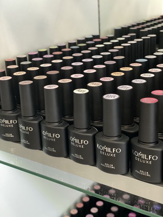 Гель-лаки, бази, топи, гелі Komilfo