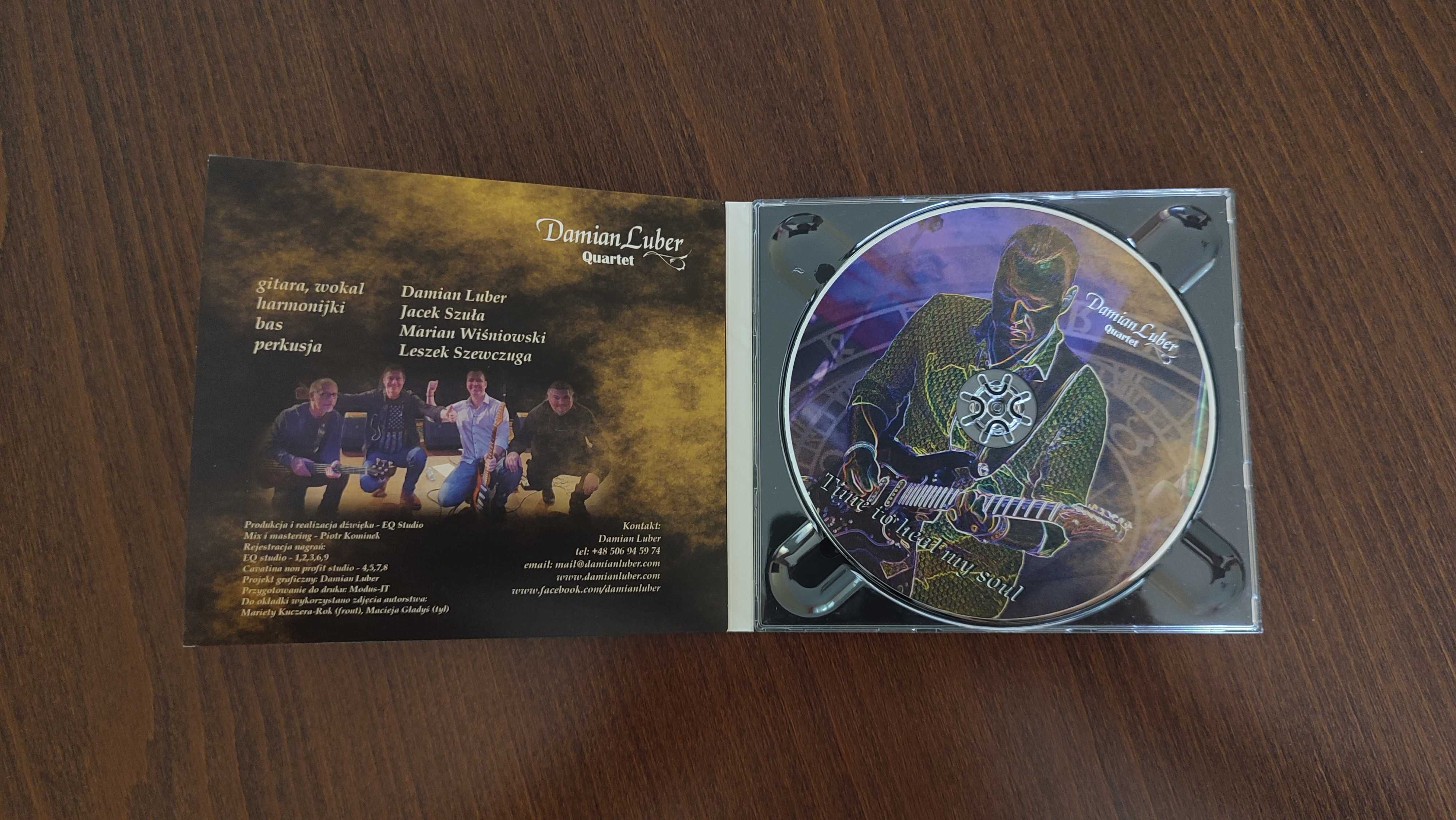 Płyta CD Time to heal my soul - Damian Liber