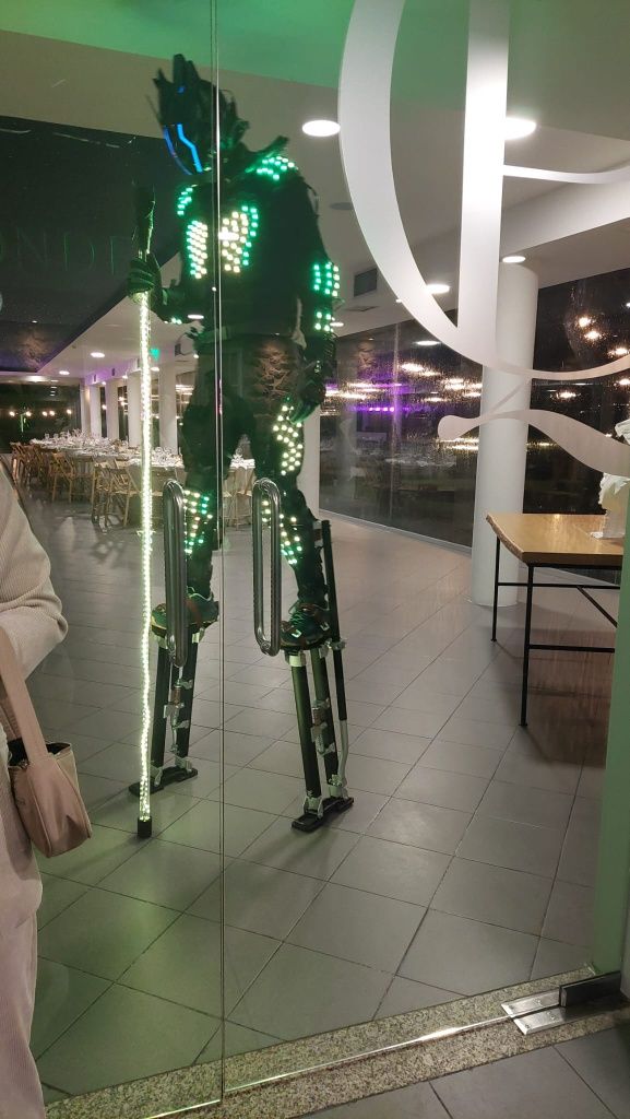 Animação robô led 

Nos últimos a