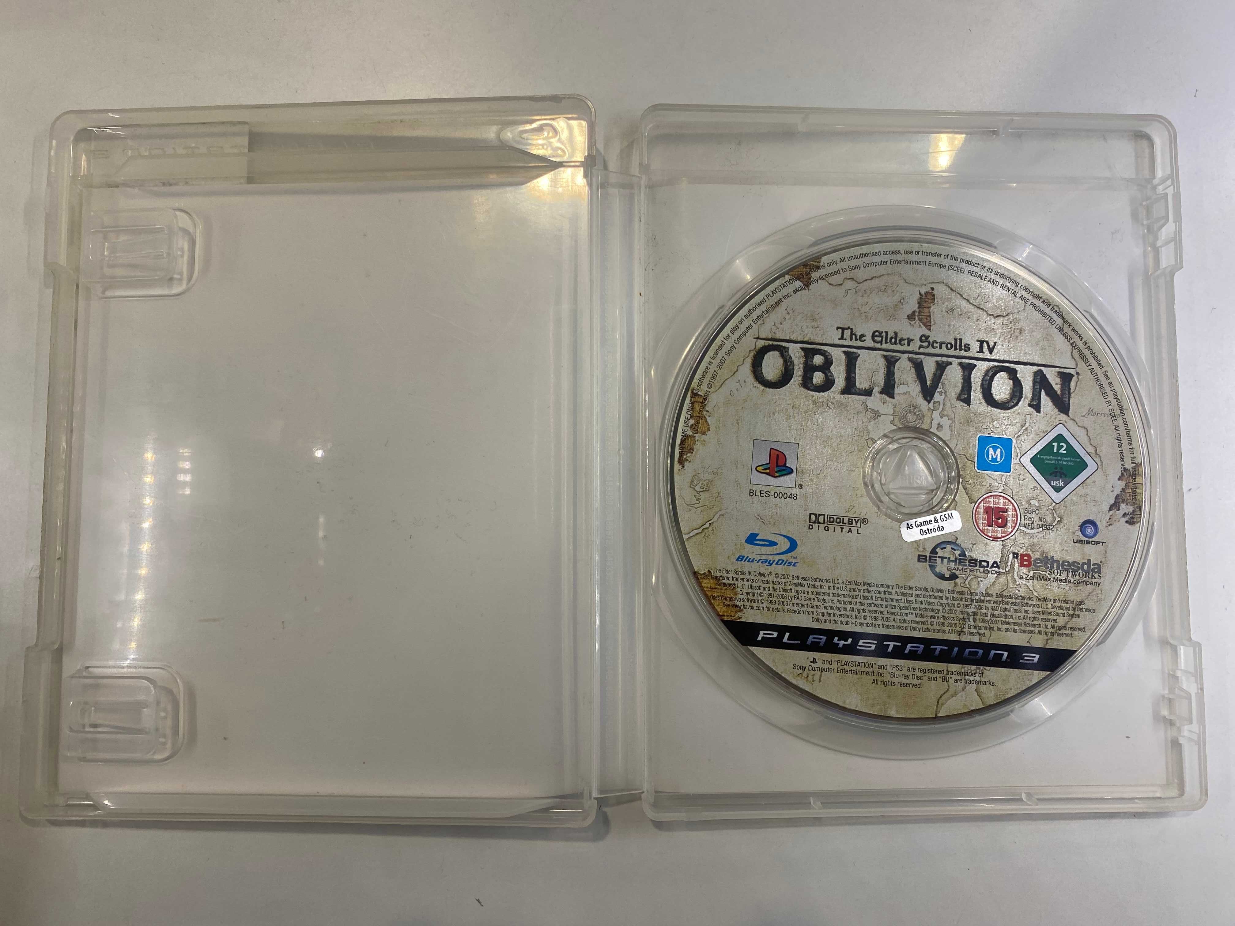 The Elder Scrolls IV Oblivion PS3 Sklep Ostróda