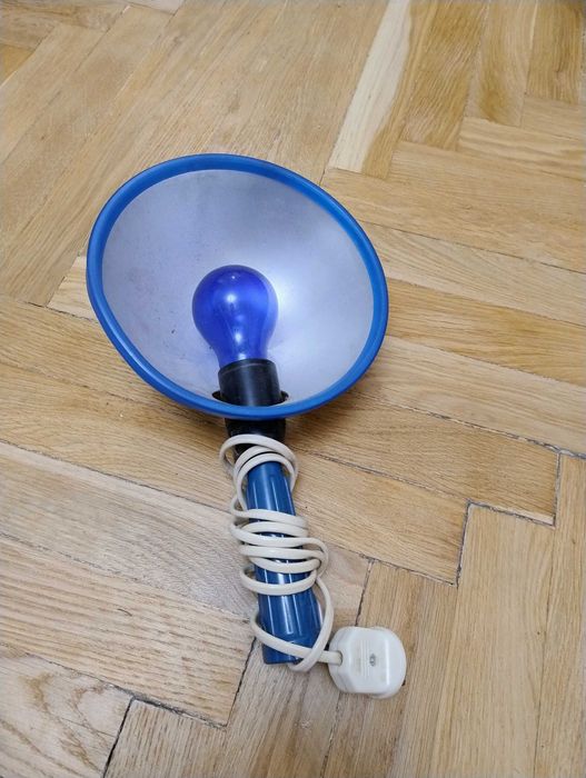 Лампа синя лікувальна рефлектор Мініна