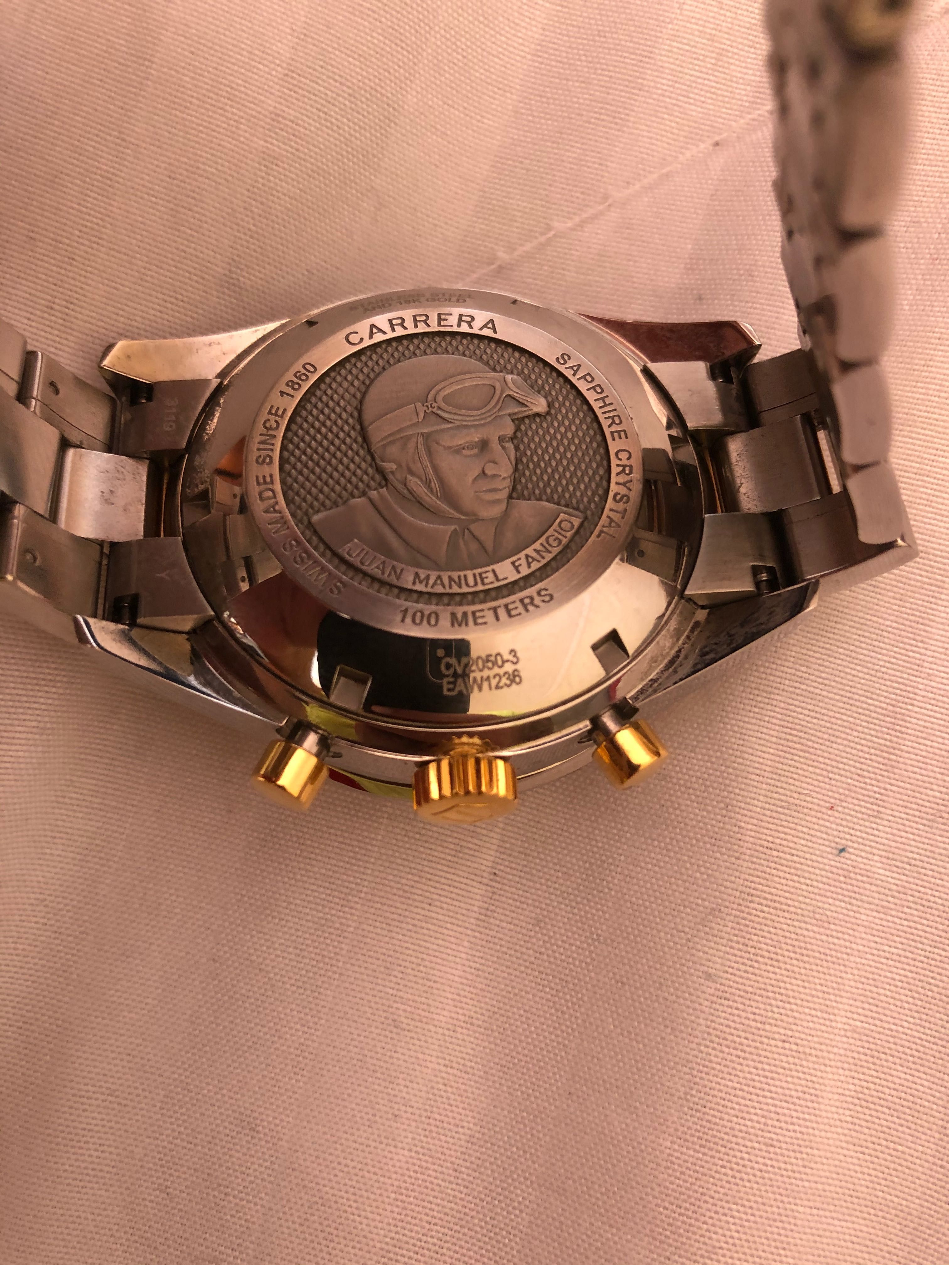 Relógio tag Heuer Carreira