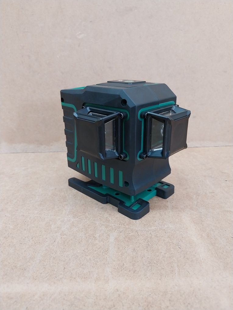 Stroxx 3D Green Laser Płaszczyznowy Krzyżowy Poziomica Laserowa 3x360°