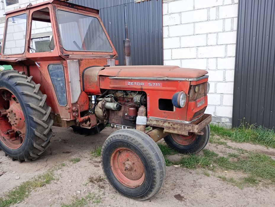 Zetor 5711 glebogryzarka Howard