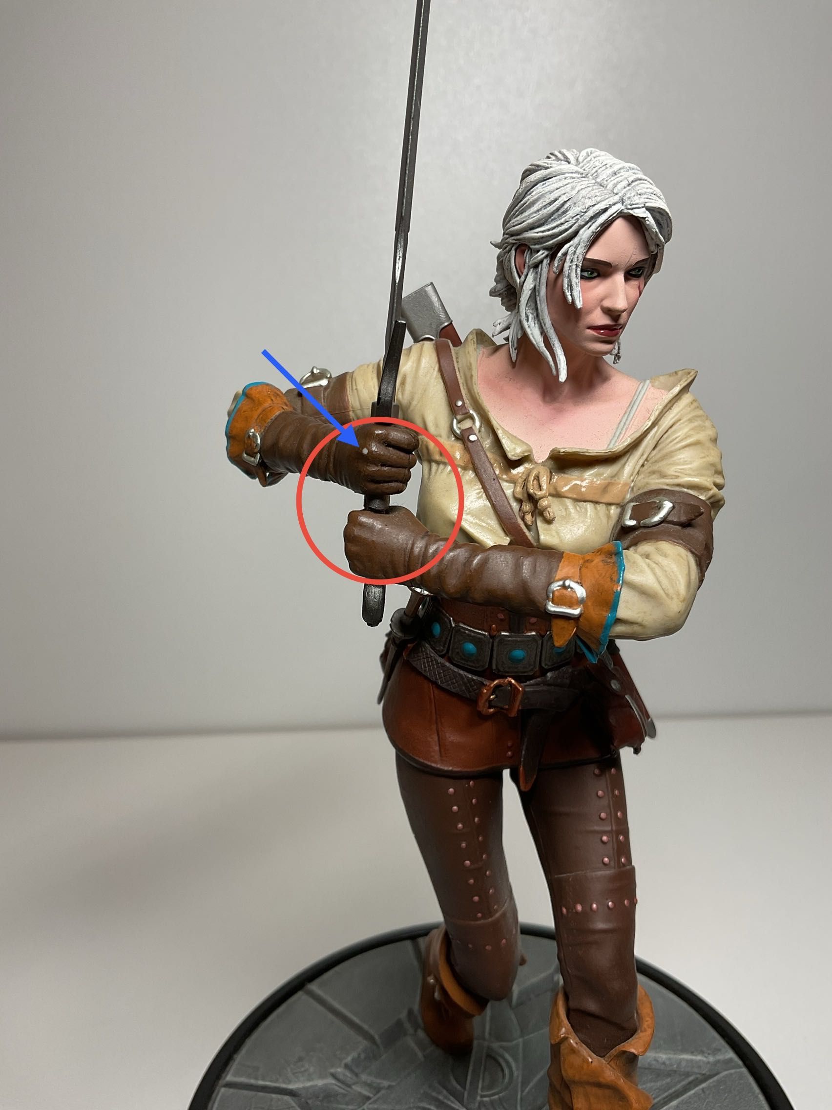 Figurka CIRI Wiedźmin III Dziki Gon Witcher 3 Dark Horse CZYTAJ p-100