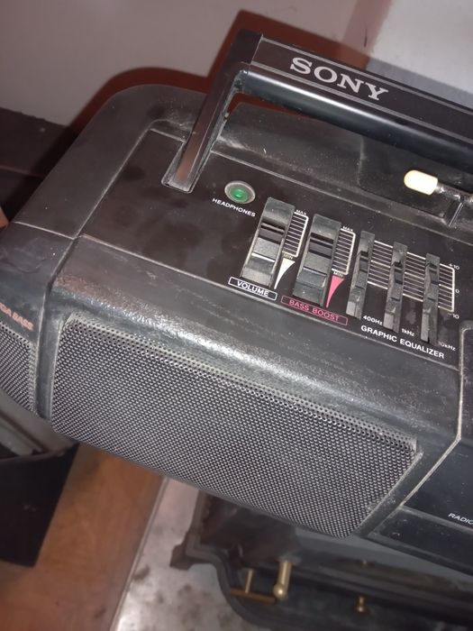 Radiomagnetofon Sony cfs-dw30l Boombox z subwooferem