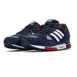 Кросівки чоловічі Adidas ZX 750 Navy White Адідас сині ( 41 - 46 )