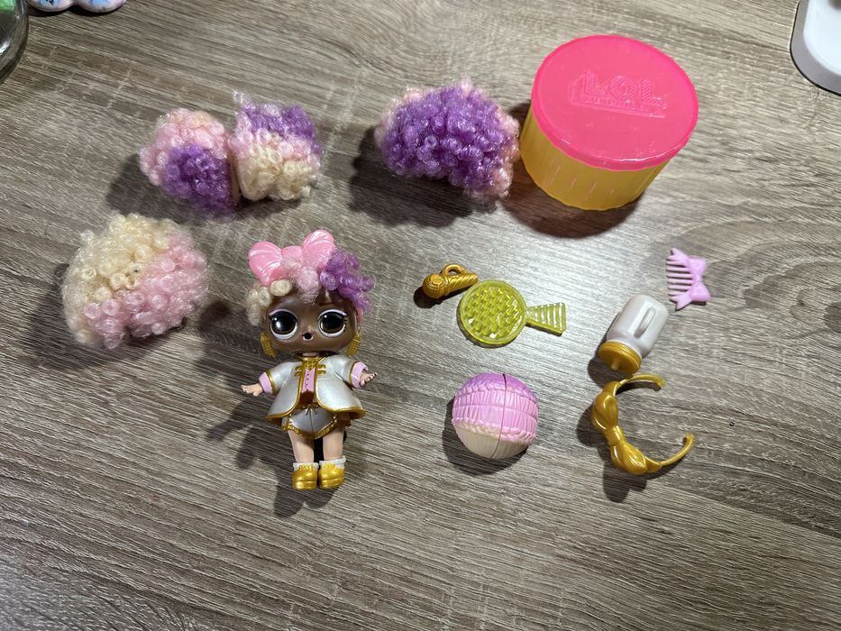 Лялька лол з перуками lol surprise з волоссям оригінал