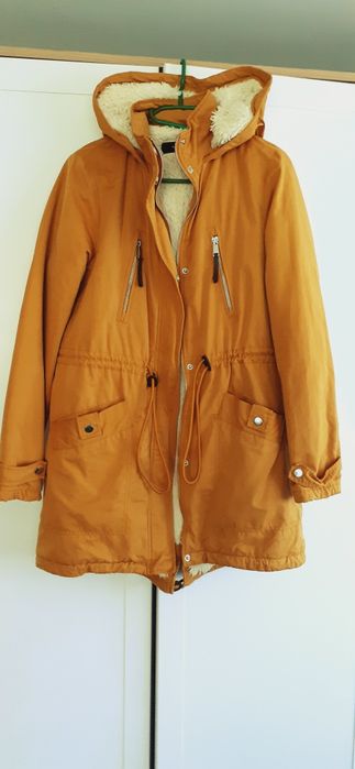 Kurtka parka Reserved r. 38 kolor musztardowy żółty