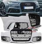 Zderzak przód + grill AUDI A6 C7 4G 15-18 wzór RS6  Lift