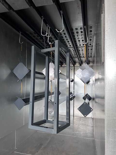 Cięcie laserowe stali, blach czarnych/Inox, Malowanie proszkowe