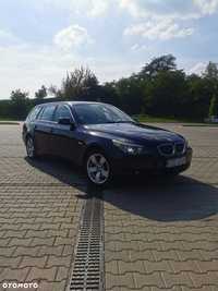 BMW 530xd / 530d xDrive E61 2006r 231KM, Czarny Kombi, Kremowe Wnętrze