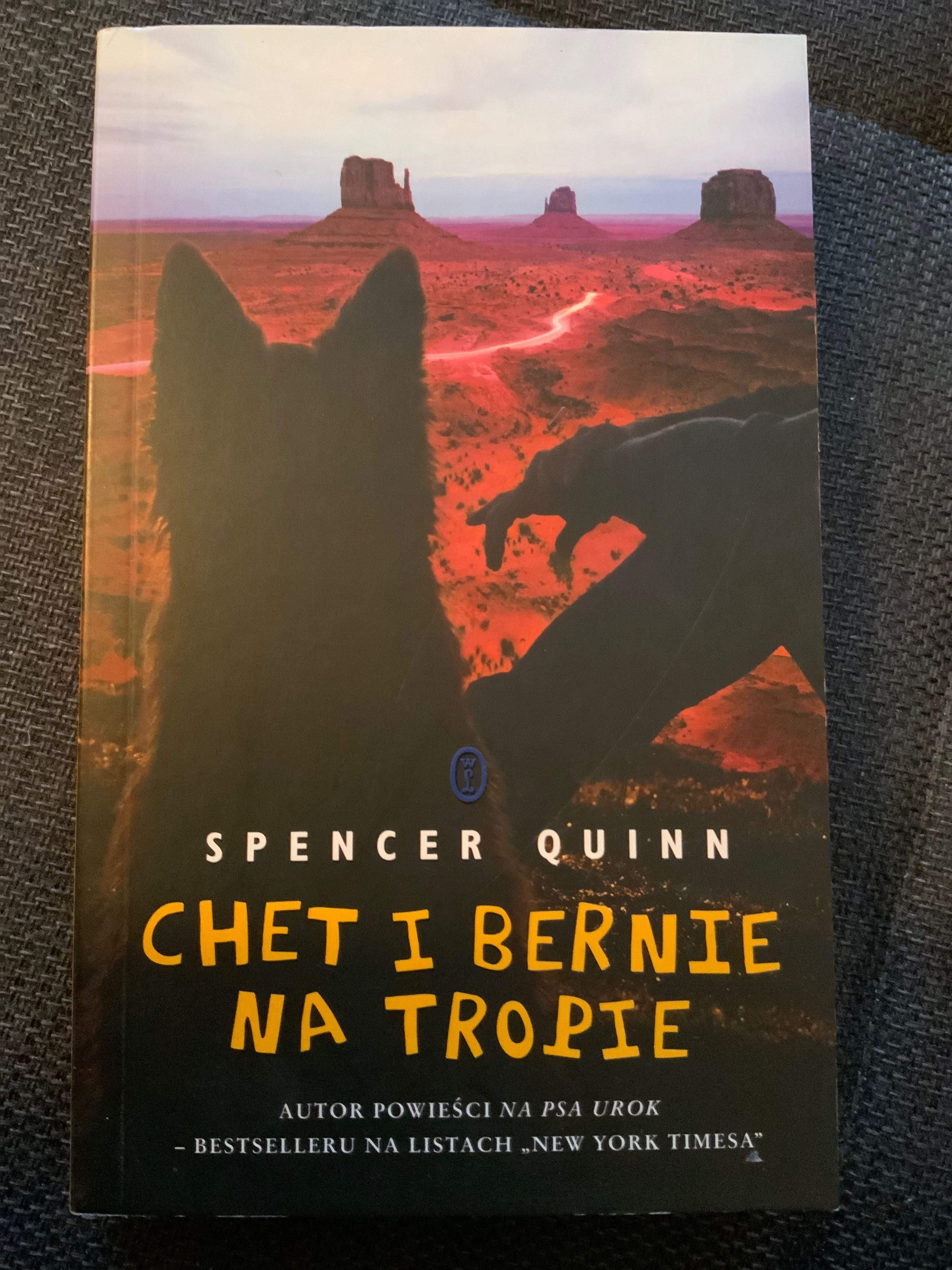 Książka Spencer Quinn Chet i Bernie na tropie