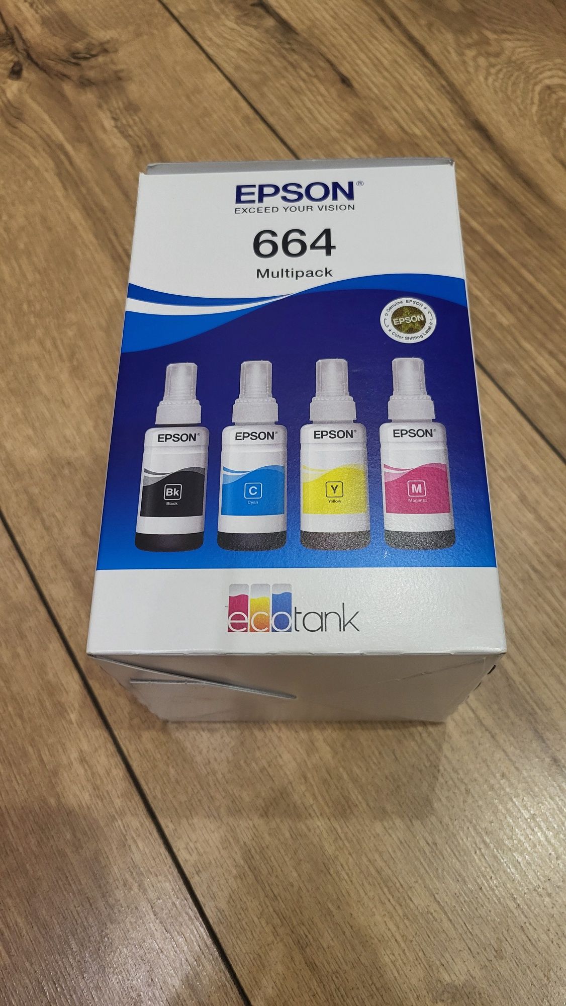 Комплект чорнила Epson L100/L200 Multipack (C,M,Y,Bk) (C13T66464A)