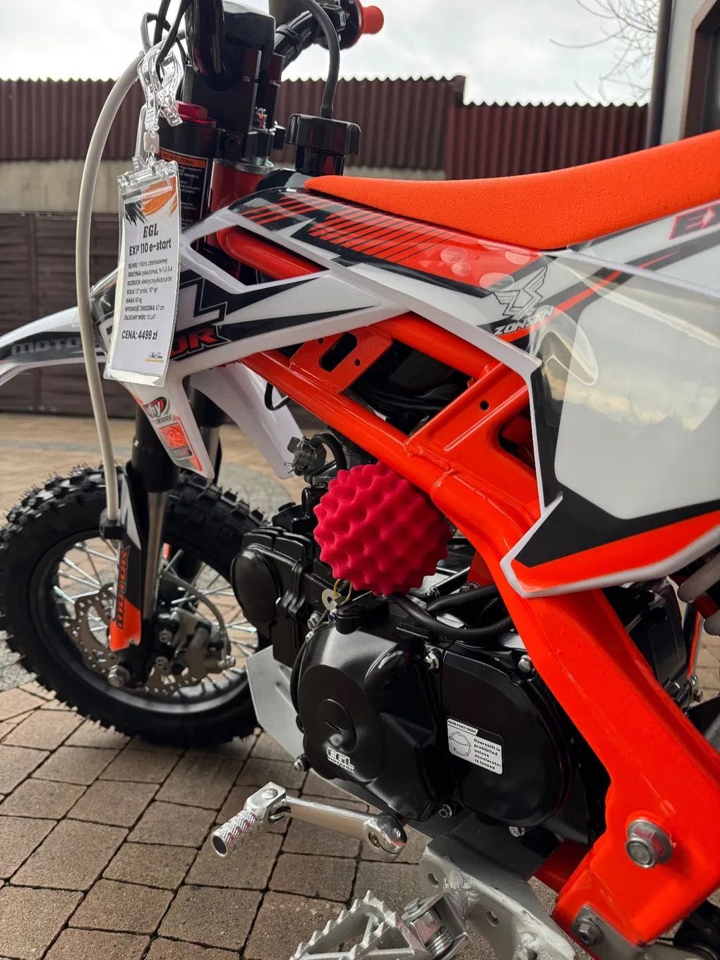 EGL EXP 110 Cross/Enduro - NOWY - DOWÓZ/RATY Faktura VAT Częstochowa