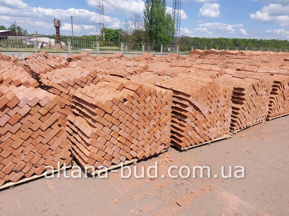 Цегла рядова для будівництва, 100-150 кг/кв, красный кирпич рядовой