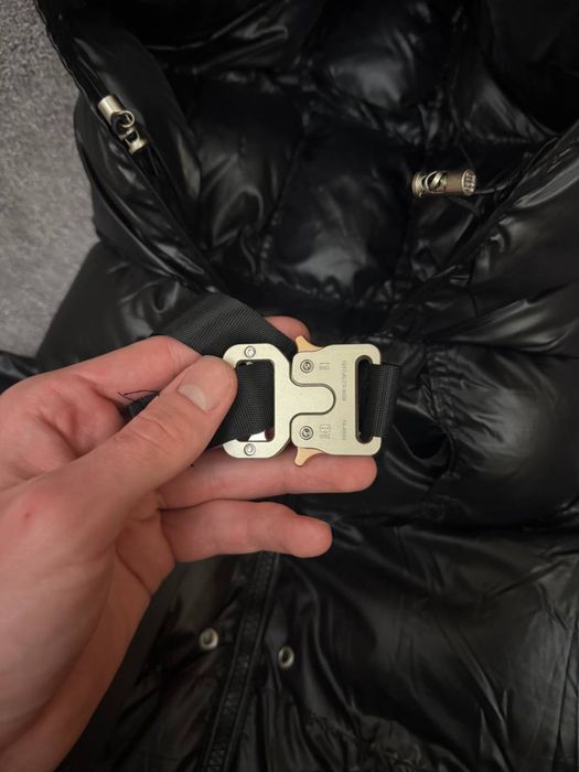 Moncler Puffer Jacket Black x 1017 ALYX 9SM Shell Hooded