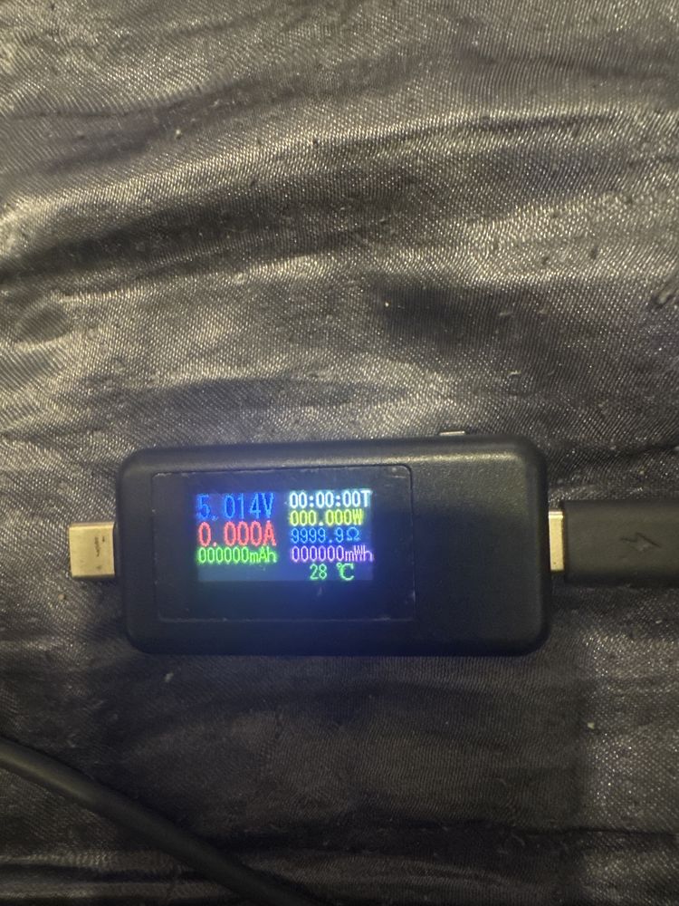 Tester USB typu C 4-30V miernik napięcia rozrządu