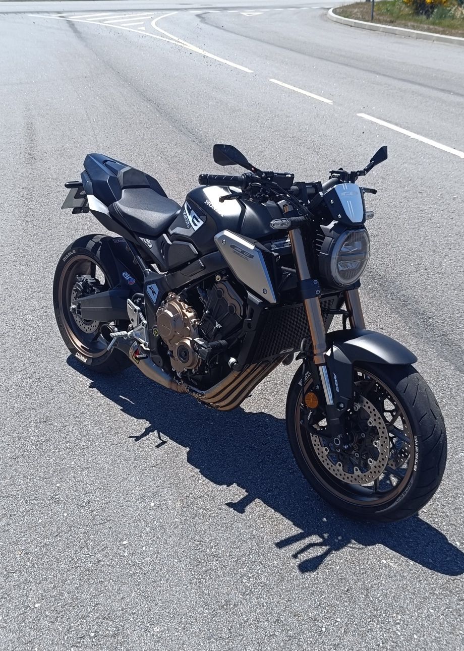 Honda CB 650R full power