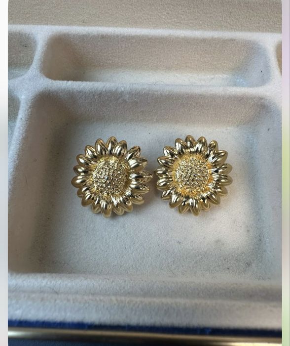 Вінтажні кліпси соняхи