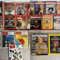 33 revistas TIME+11 NEWSWEEK+5 THE ECONOMIST+5 variadas saldar 0,50€