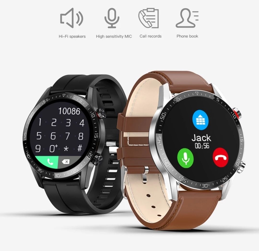 Smartwatch Lemfo modelo L13 (Faz chamadas telefónicas Recebe mensagens