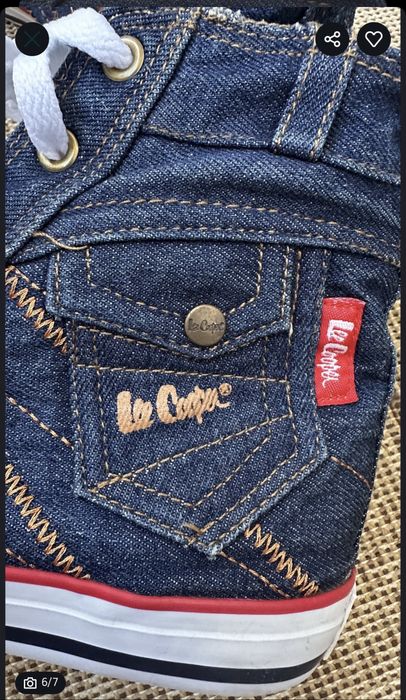 Lee Cooper кеди високі