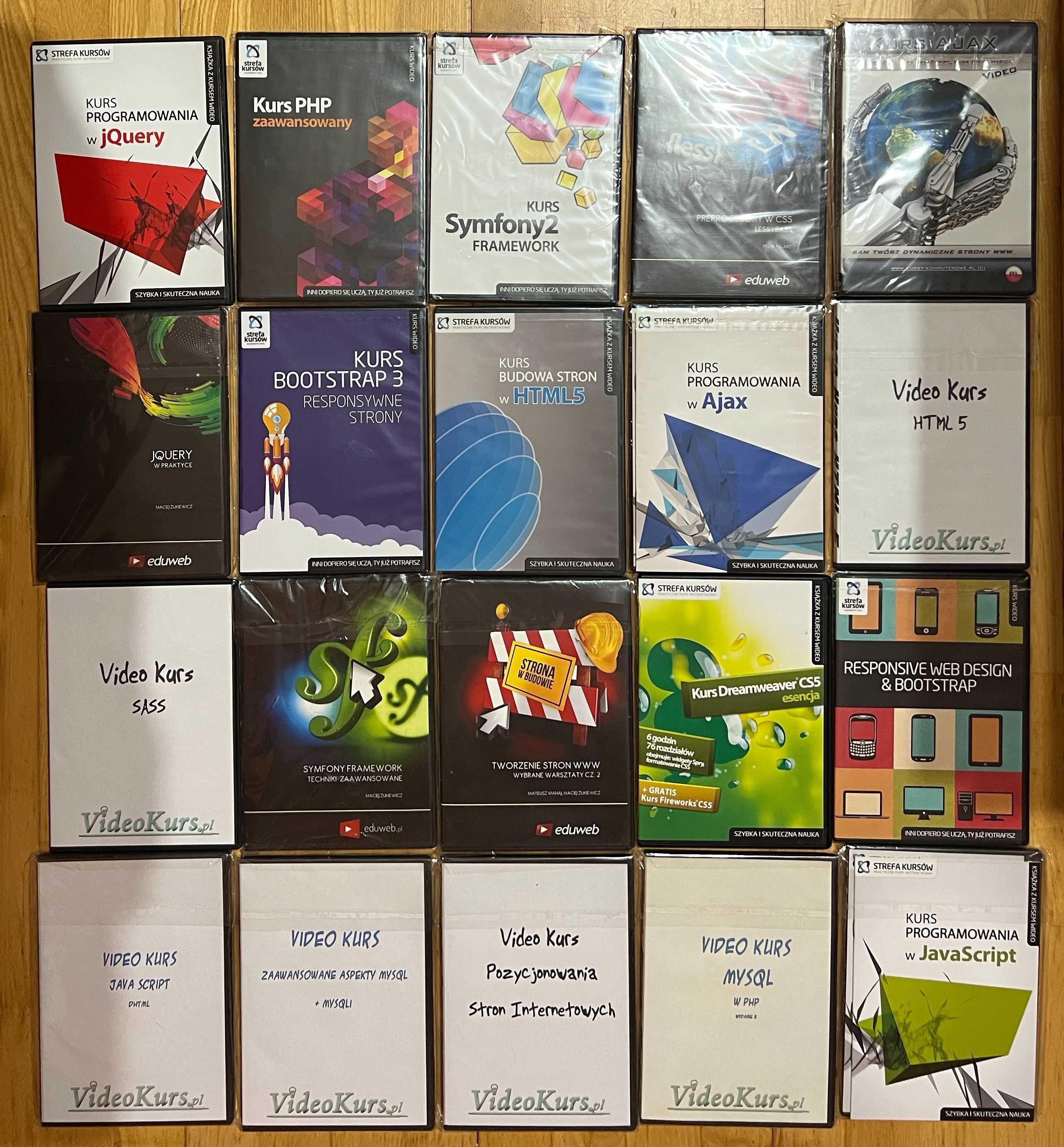 Kursy informatyczne płyty CD
