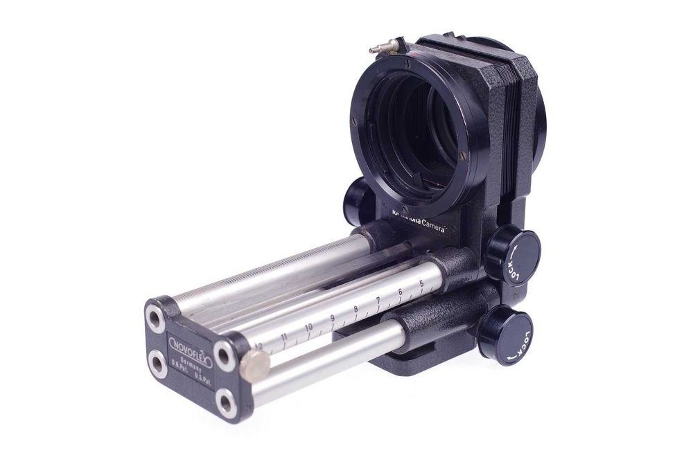 Novoflex mieszek makro z duplikatorem slajdów - Minolta MD