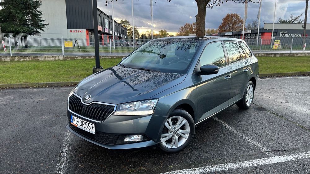 Skoda Fabia Salon Polska/2021rok/1.0TSI 95KM/114tys km/serwis ASO/bezwypadkowa