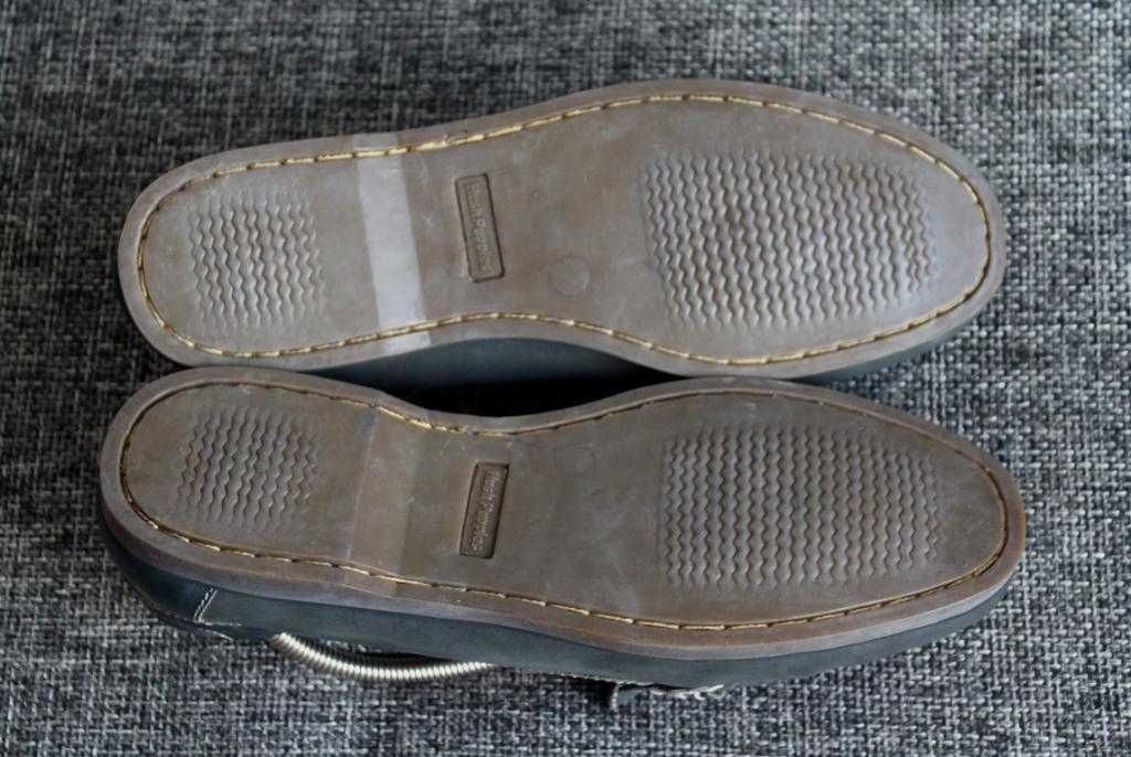 Мокасини топсайдери лофери Hush Puppies Оригінал Нат нубук+шкіра 44.5р